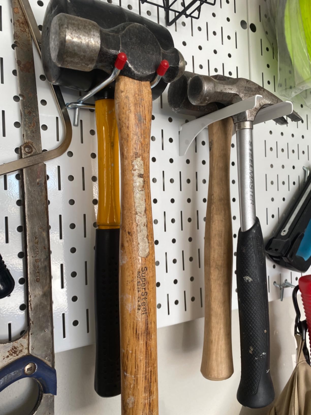 24/mo Finance Pegboard Organizer Wall Control 4 ft. Metal Pegboard