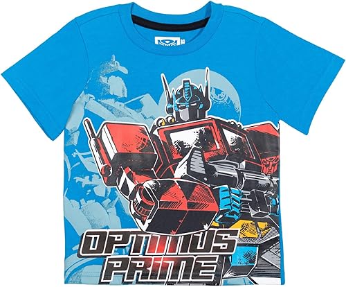 Miniatura 7 de Transformers Bumblebee Optimus Prime - Paquete de 3 camisetas para niños pequeños y grandes