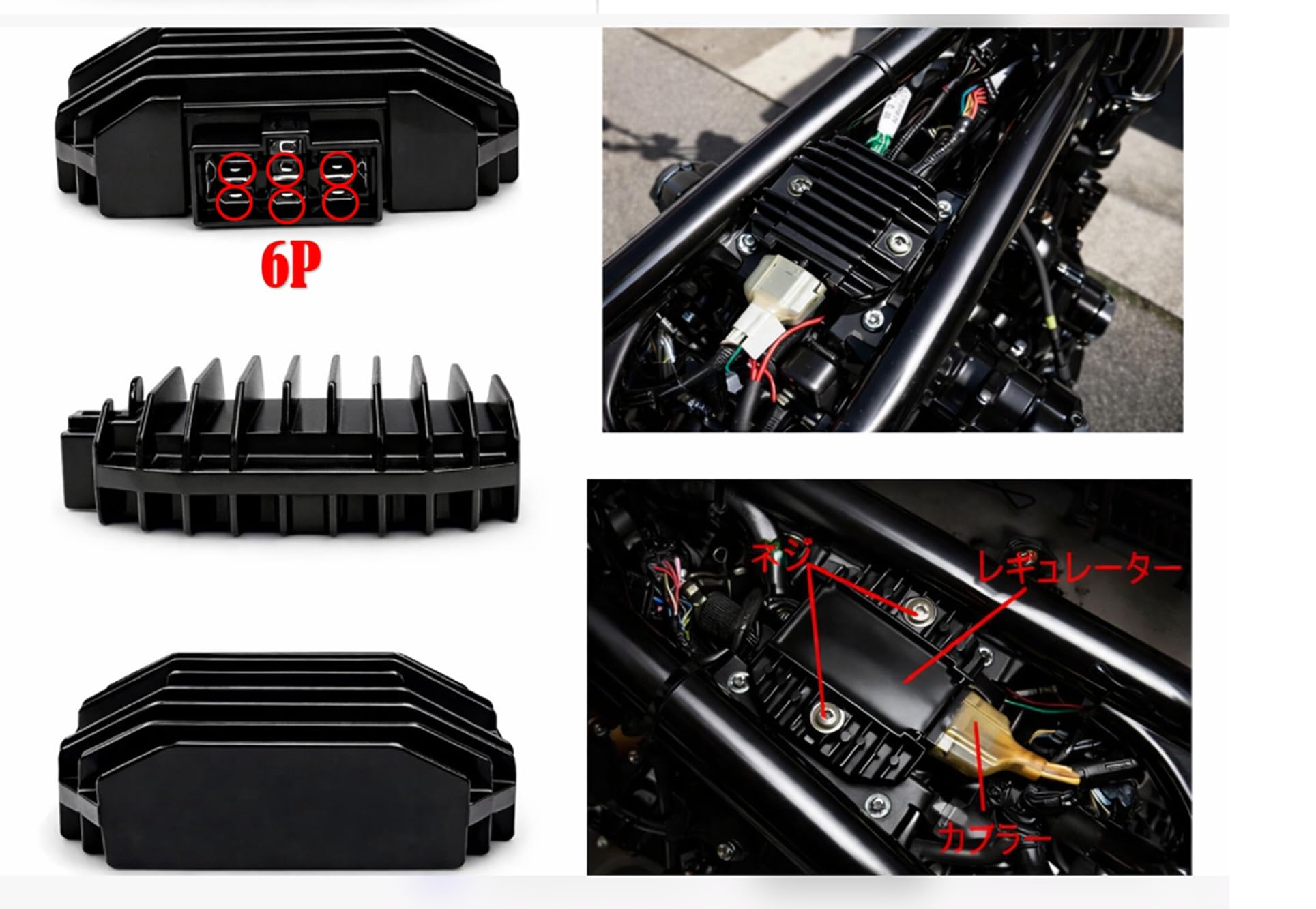 Amazon | world Imp Motor カワサキ 用 バイク 純正タイプ