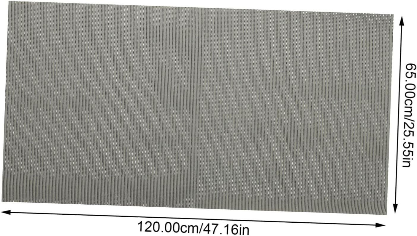 Yardwe Reptile Mat Breathable Terrarium Bedding for Tortoises and Lizards Light Gray for Reptile Habitats Easy to Clean and Maintain