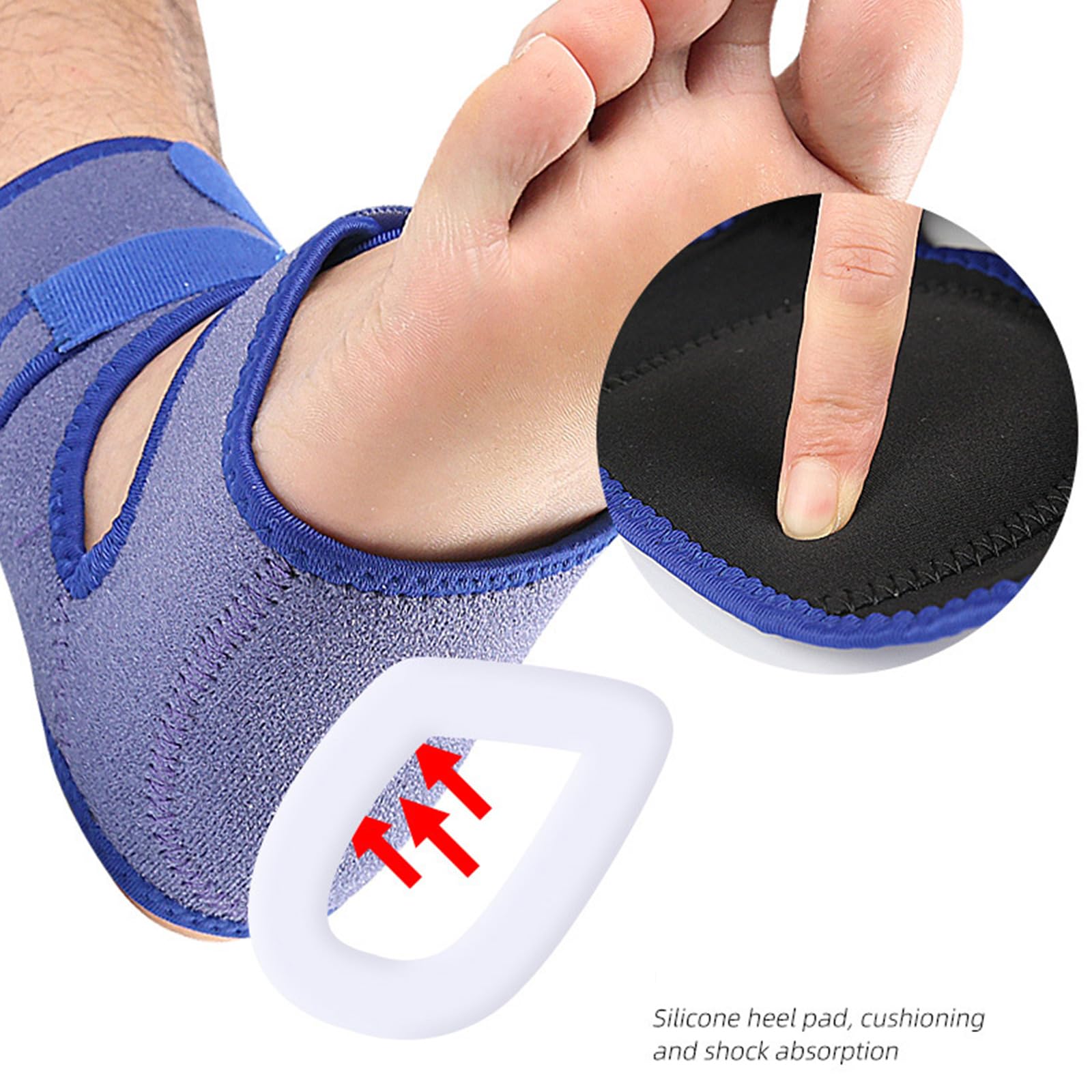 Bandage de cheville réglable pour tendons d'Achille pour le baseball et le football