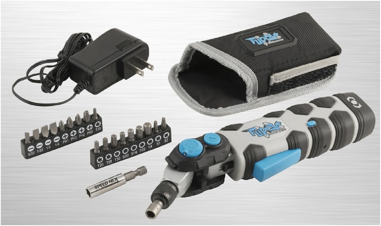 SpeedHex FlipOut Rechargeable Power Screwdriver