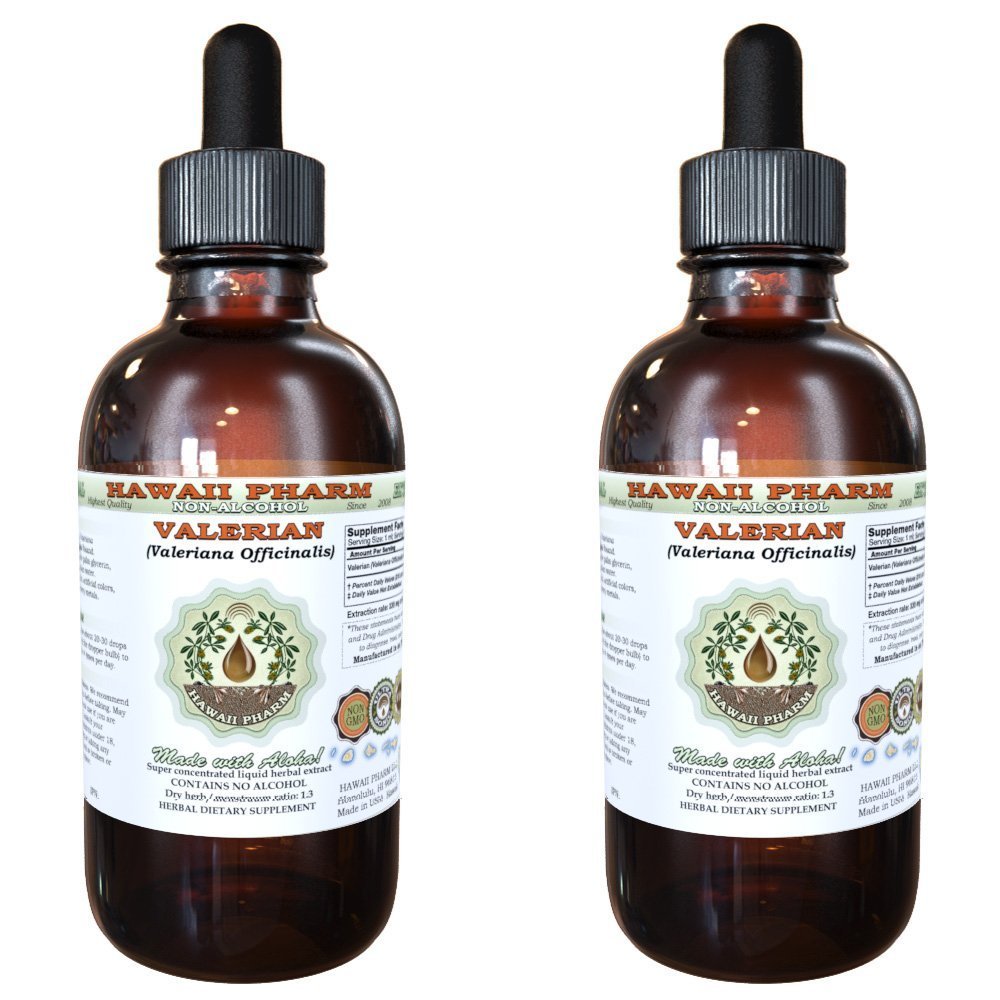 Valerian Alcohol-Free Liquid Extract, Organic Valerian (Valeriana Officinalis) Dried Root Glycerite 