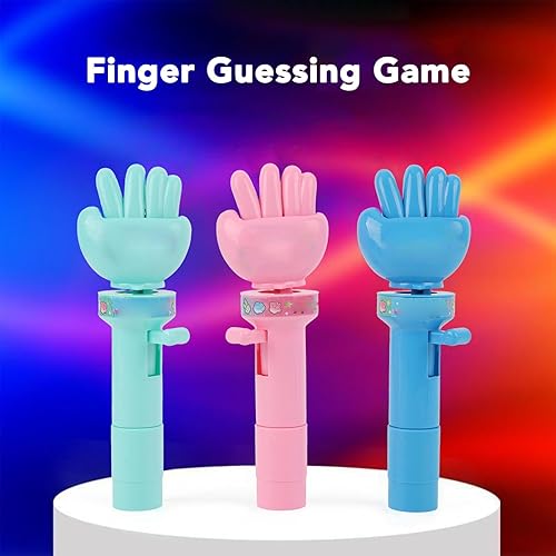 Miniatura 9 de Juguete de tijeras de papel de roca, 3 piezas, juego de adivinanzas de dedos, cambio de mano, tijeras de papel de roca, juego de entretenimiento,