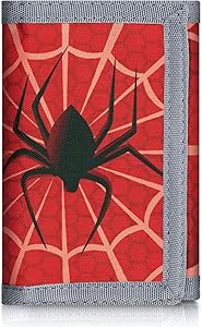 TATAANTY Kids Wallet For Boys, Boys Wallet For Kids 6-8, Spider Wallet For Boys With