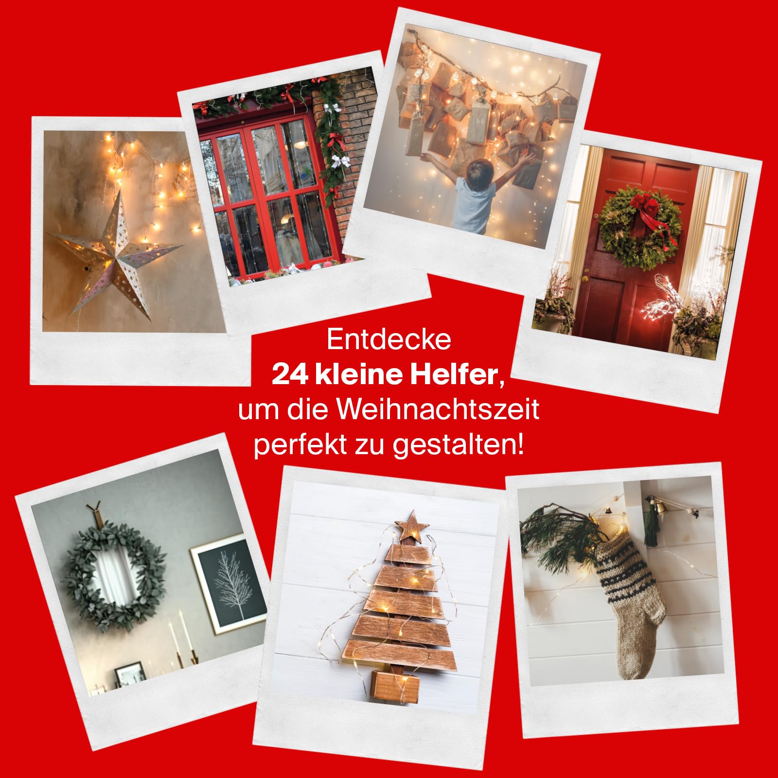 fischer Calendario de Adviento – 24 prácticas soluciones de fijación para bricolaje creativo, aficionados al bricolaje y manualidades, mezcla de tacos, tornillos, brocas, brocas y más