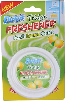 Duzzit New Fridge Freshener Fresh Lemon Scent, 15.6 x 8.8 x 4.6 cm