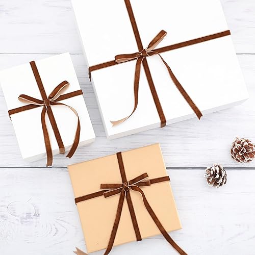 Miniatura 349 de Chuangdi 3/8 pulgadas, 60 yardas, cinta de terciopelo azul verde azulado de Navidad, cintas anchas de terciopelo vintage para adornos de árbol