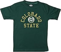 Vista 8 de Wes and Willy Camiseta de algodón orgánico de manga corta para niños de la NCAA