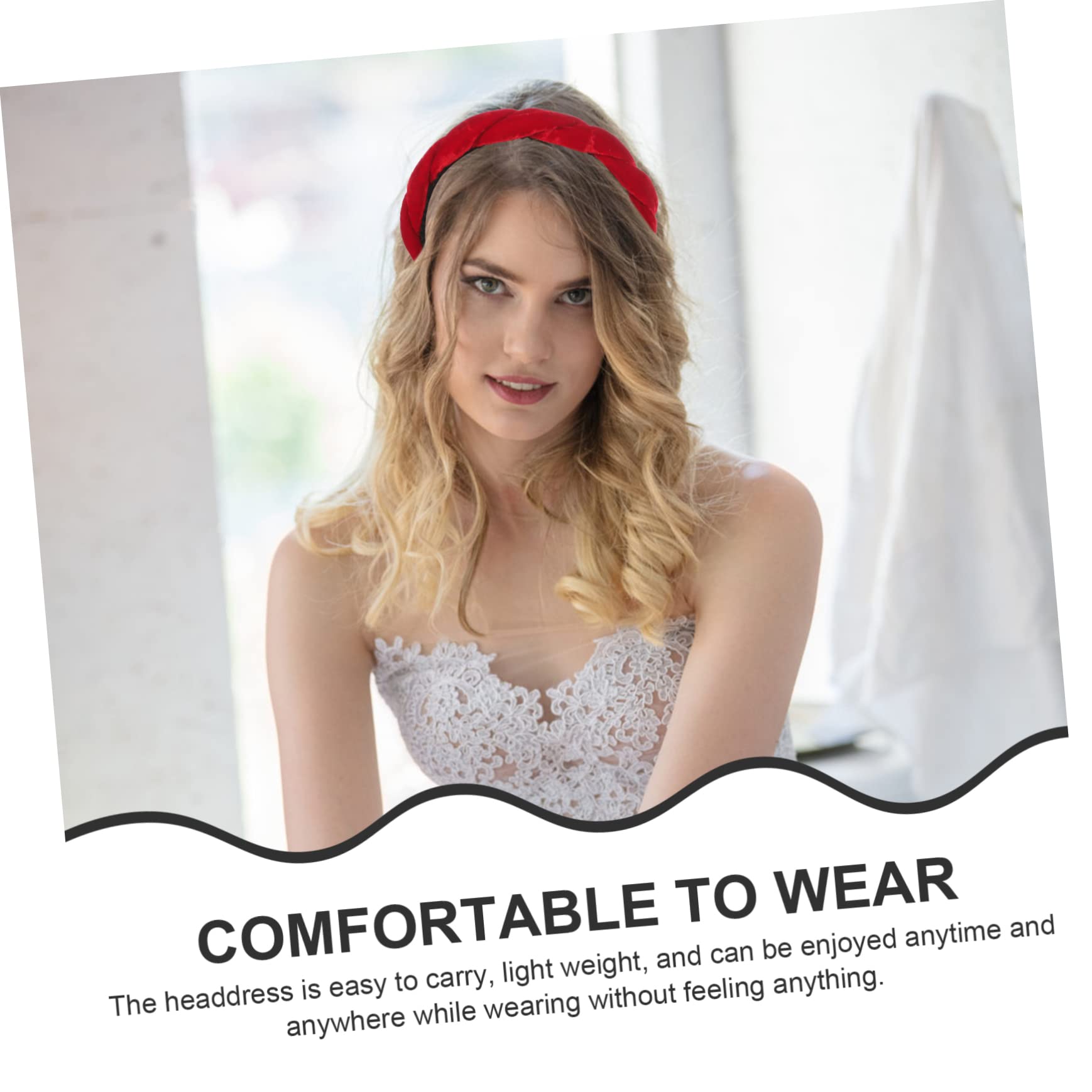 minkissy 6pezzi Fasce Per Padded Eleganti Cerchietti Comodi e Leggeri Per Feste e Uso Quotidiano