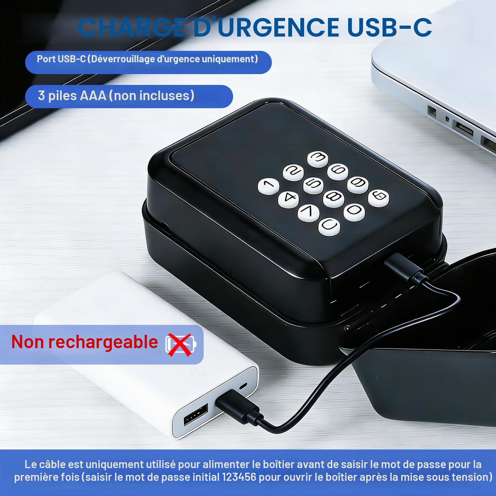 Boite a Clefs Securisee Exterieur,Grand Boitier a Cle Murale Étanch | Boite à Clé Sécurisée avec Code, TTLock Anti-Vol boite à Clé Murale Connectée Bluetooth pour Airbnb, Maison, Usine, Garage