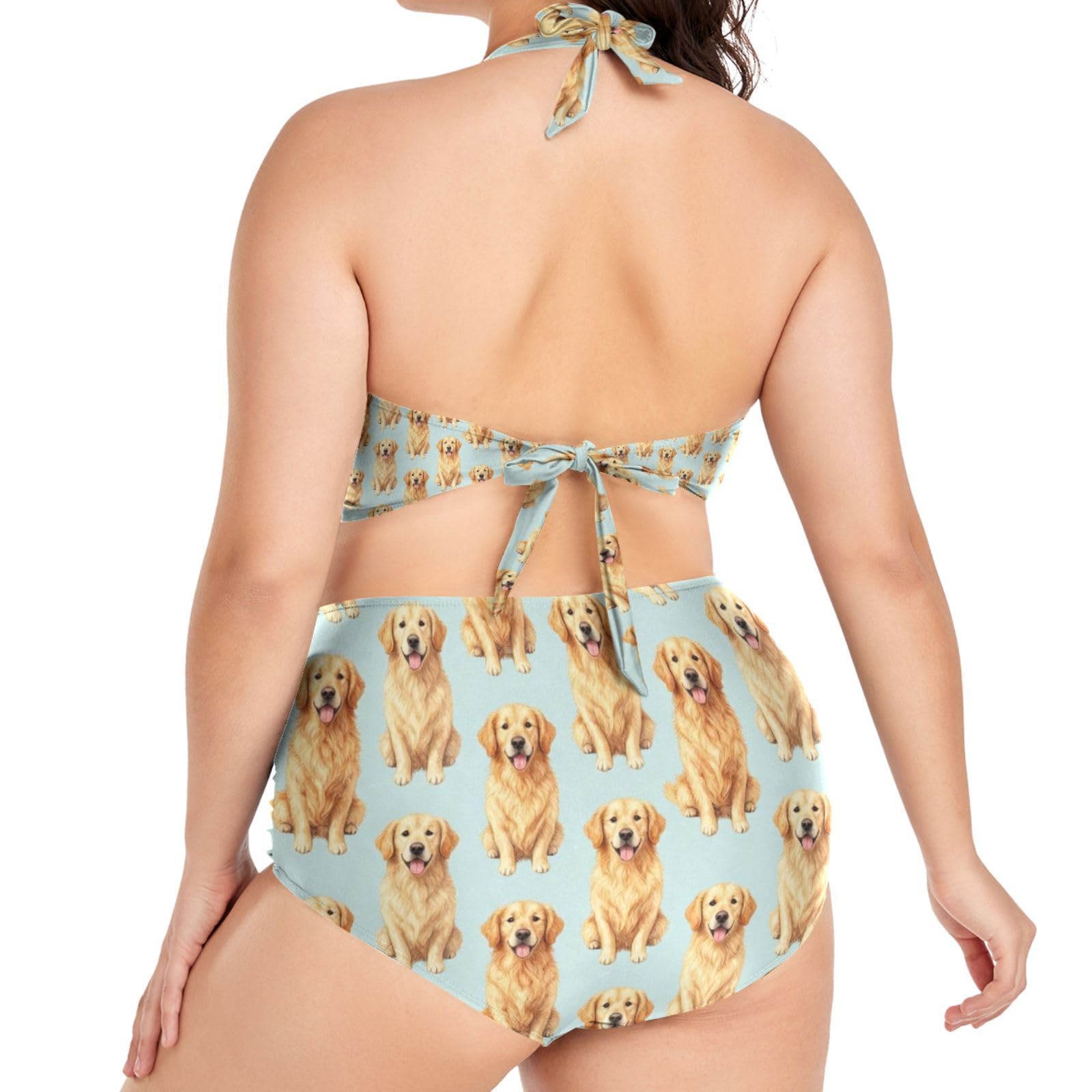 FRODOTGV Stroje kąpielowe damskie plus size L-4XL