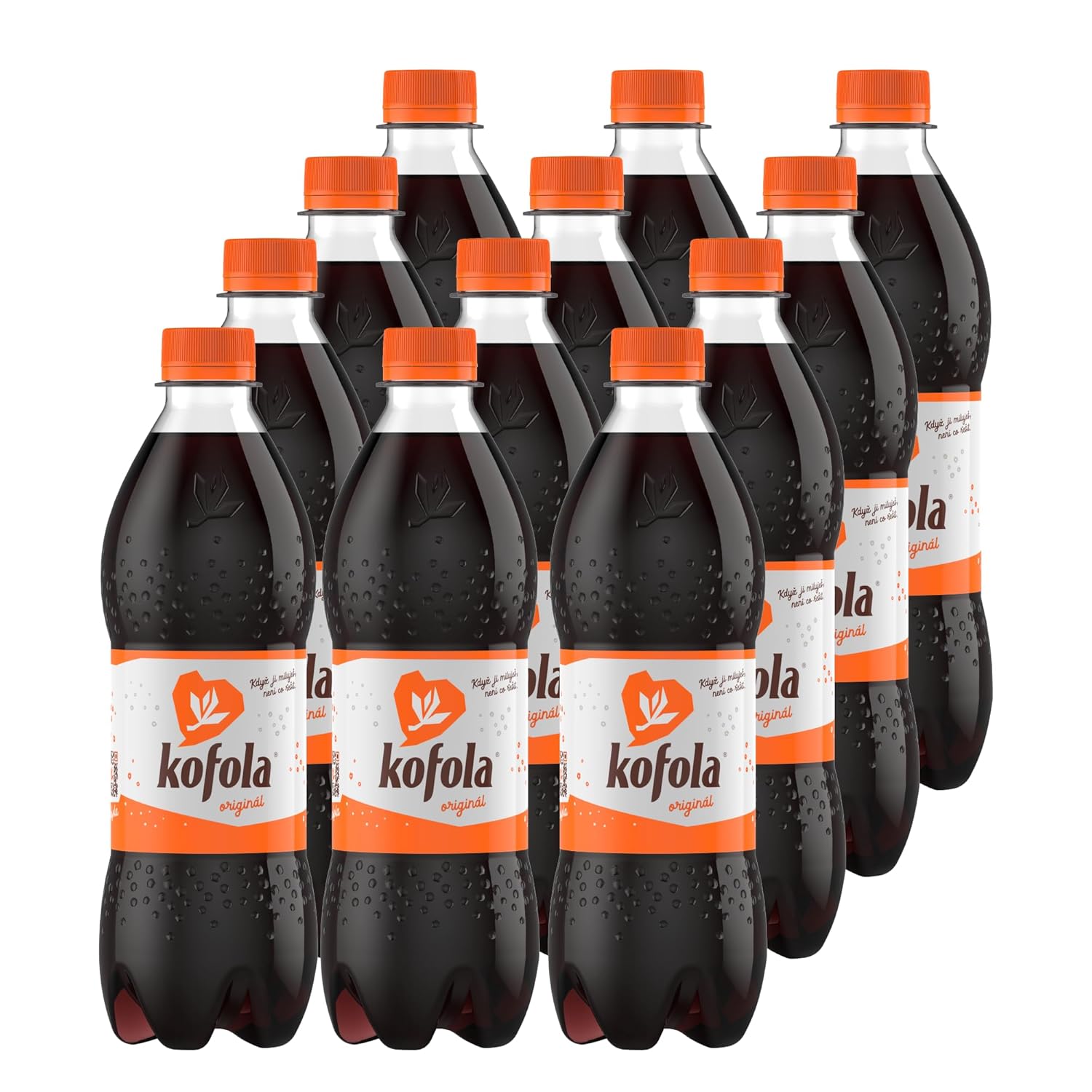 Kofola Original Authentic & Popular Bottled Soda Soft Drink, Traditional Slovak Czech Food - 16.9 oz 12-Pack