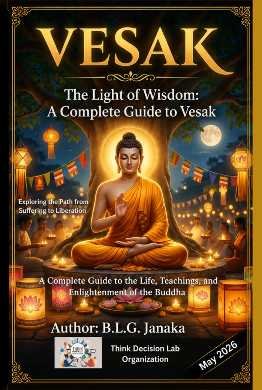 Vesak: The Light of Wisdom: A Complete Guide to Vesak - Exploring the Path from Suffering to Liberation - A Complete Guide to the Life, Teachings, and Enlightenment of the Buddha