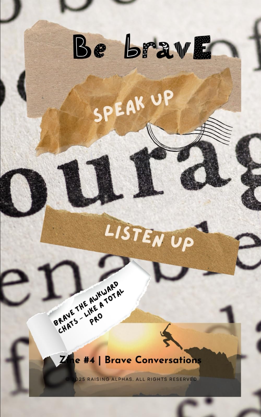 Zine 4 - Brave Conversations (The Becoming Alpha Zine Series™)