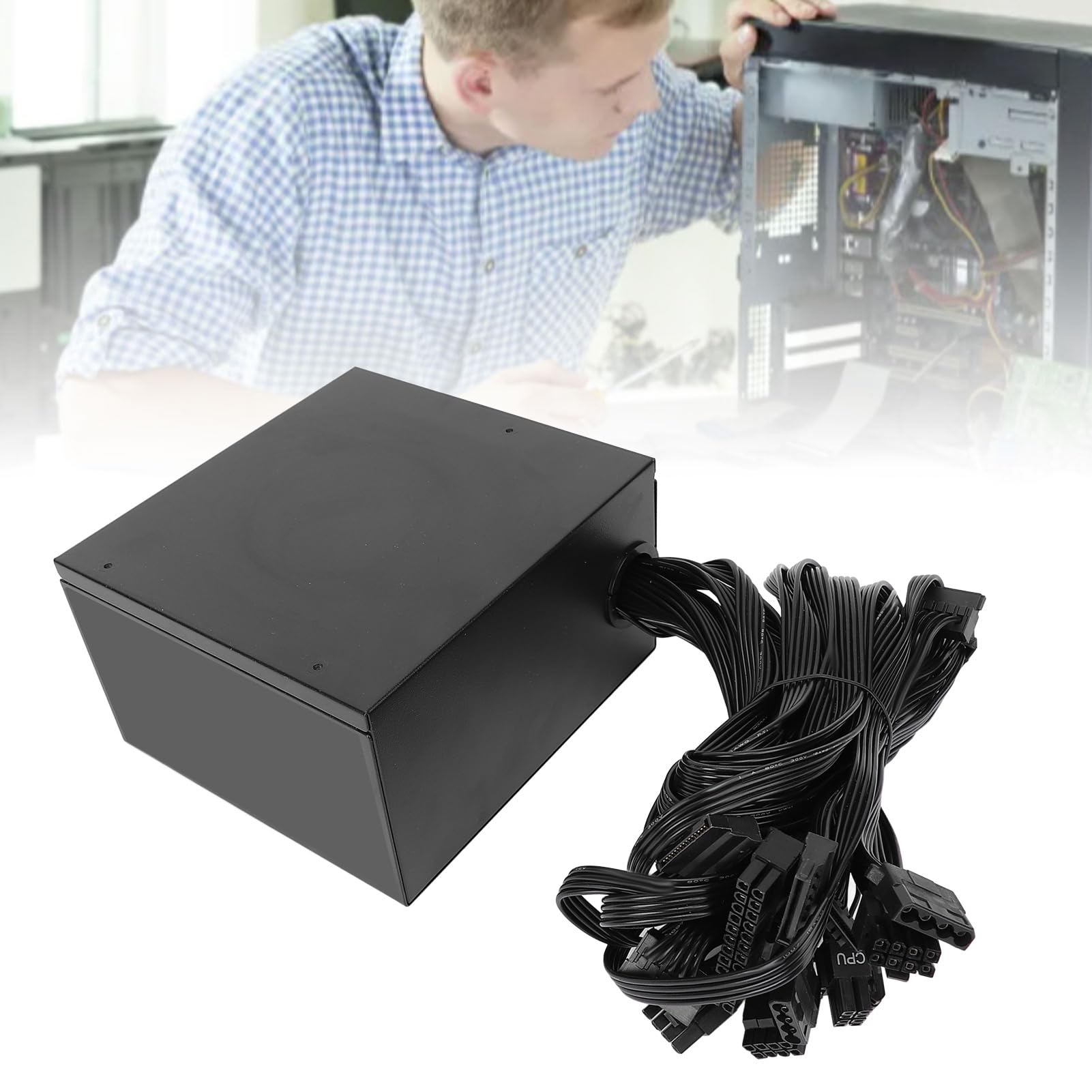 Alimentatore di rete per computer da 700 W altamente compatibile con più funzioni di protezione per case ATX da gioco