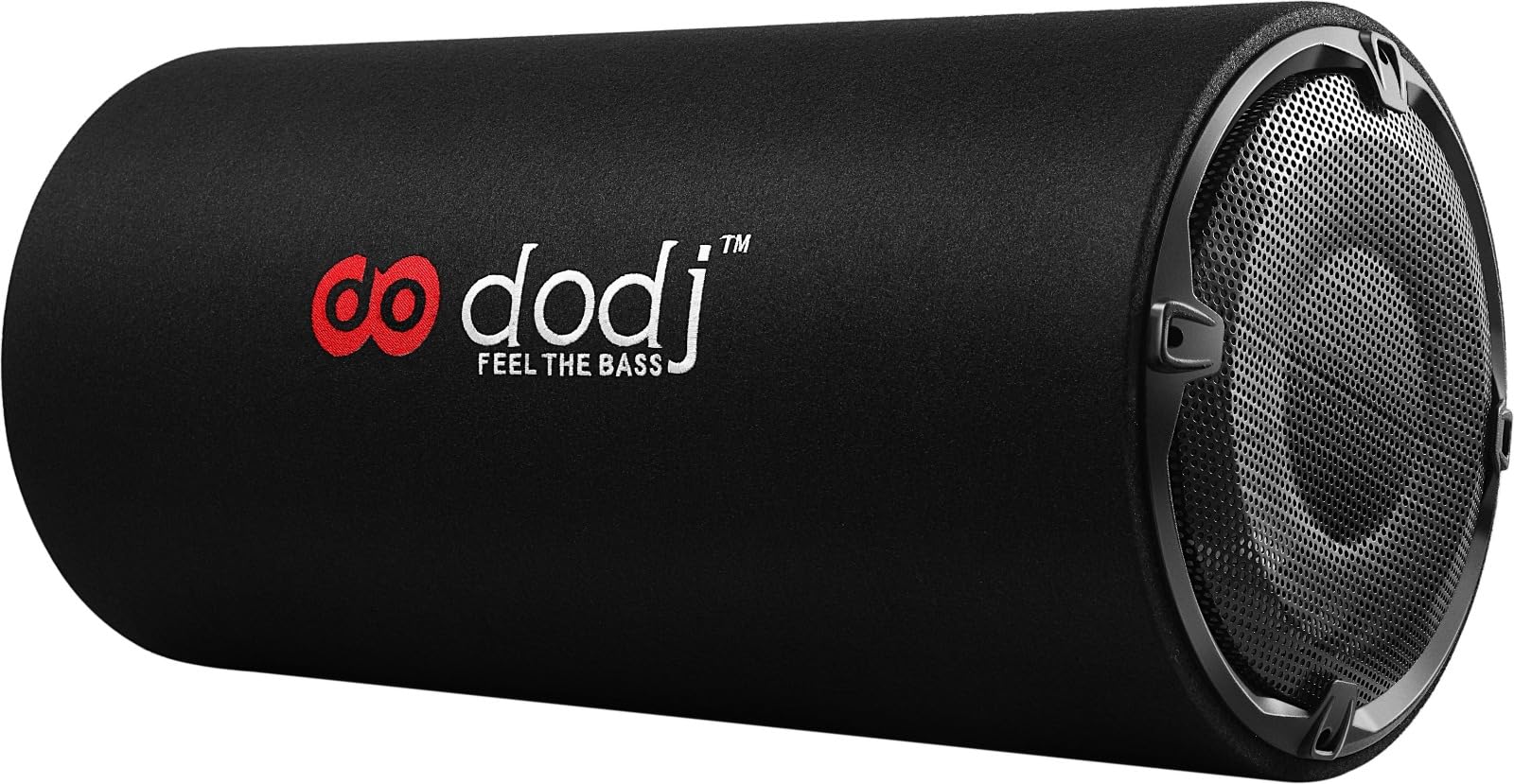 dodj 8 inch Round Car Bass Tube with inbuilt Amplifier Powered Subwoofer-image-43