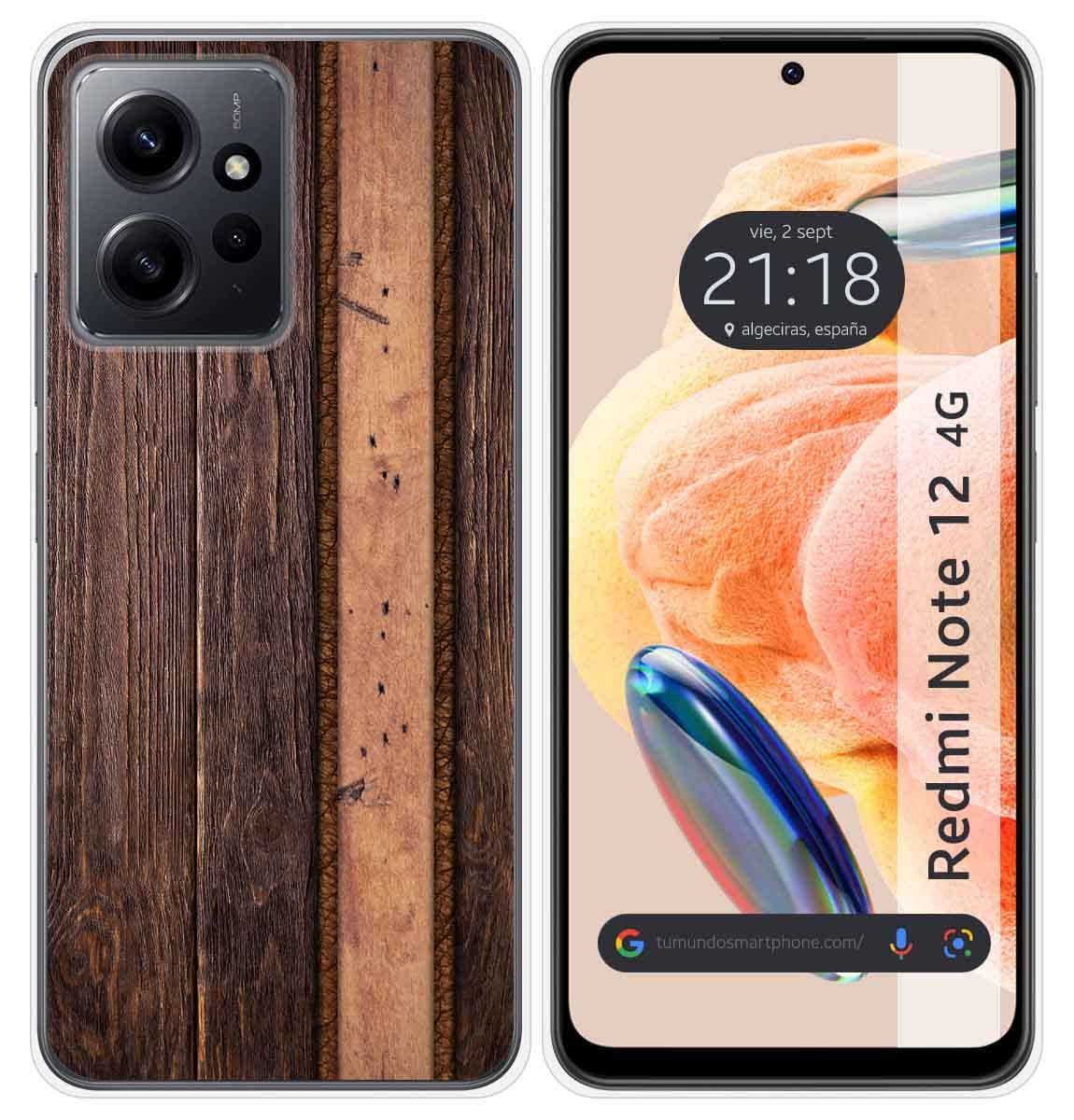 Tumundosmartphone Cover Silicone per Xiaomi 13 5G Disegno Legno 10 Disegni