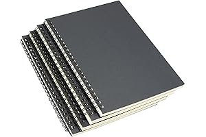 4 Pcs Black Coach Notebook