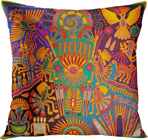 Miniatura 6 de Britimes - Juego de 4 fundas de almohada decorativas para cama, sofá, sofá, fundas de almohada, 18 x 18in, 4 unidades