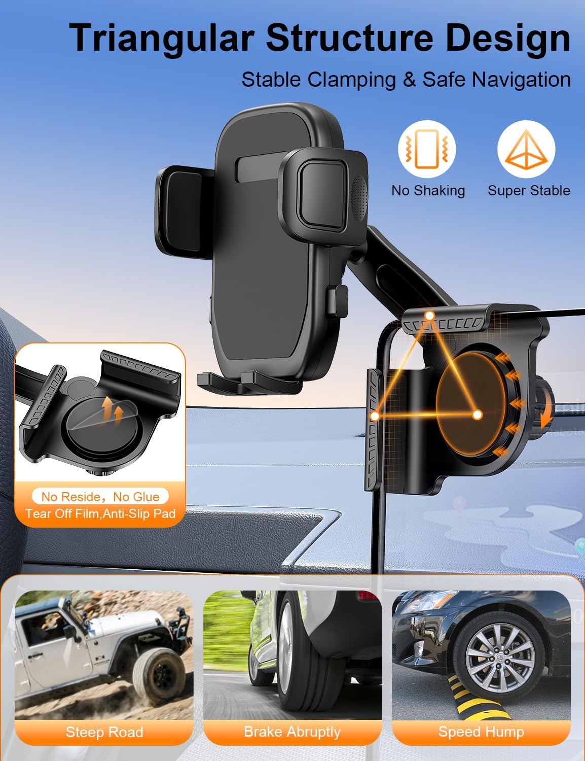 Supporto per telefono da auto per 718 Boxster 2016-2025