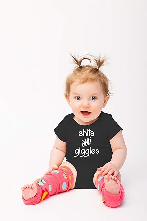 Shits and Giggles - Funny Baby Essentials Bodysuit - Cute Baby Boy Clothes Newborn Girl Outfits