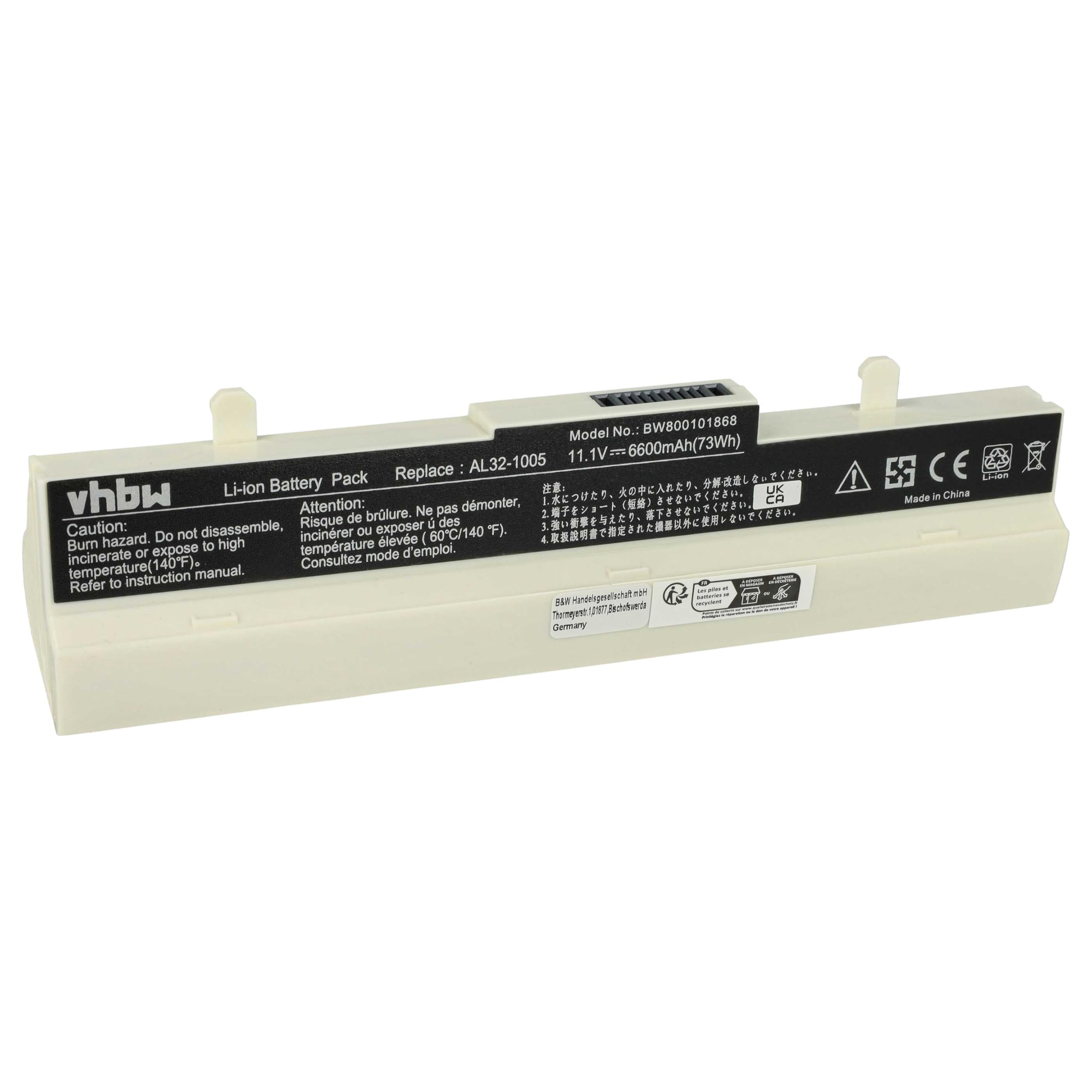 vhbw Batería reemplaza ASUS TL31-1005