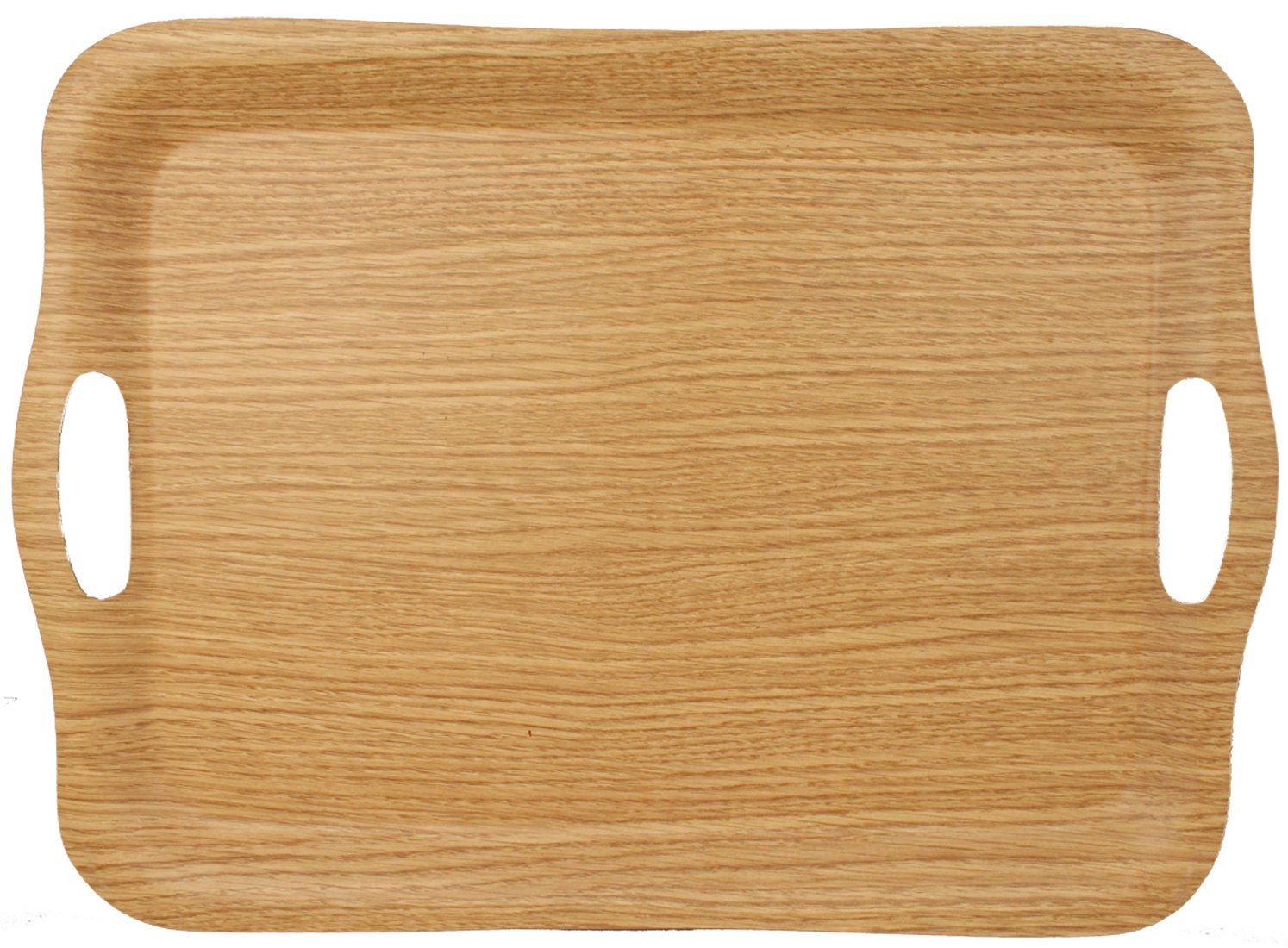 NRS Healthcare Anti Slip Tray - Non Slip in Oak finish