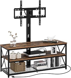Seventable TV Stand with Mount and Power Outlet 43