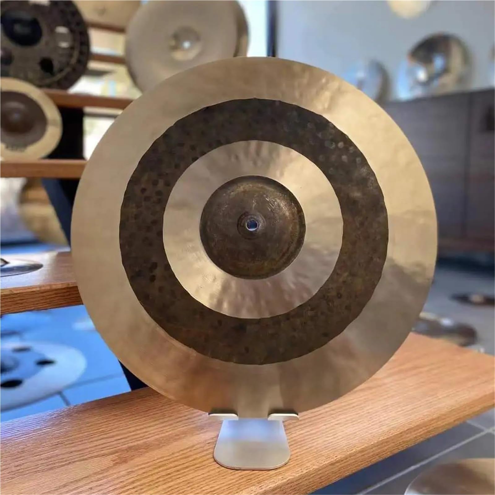 Professionelles Cymbal-Gravity Series Crash-Becken 14-19 Zoll Bronze-Becken Für Schlagzeugspieler Percussion-Musikinstrumente(16 Inch)