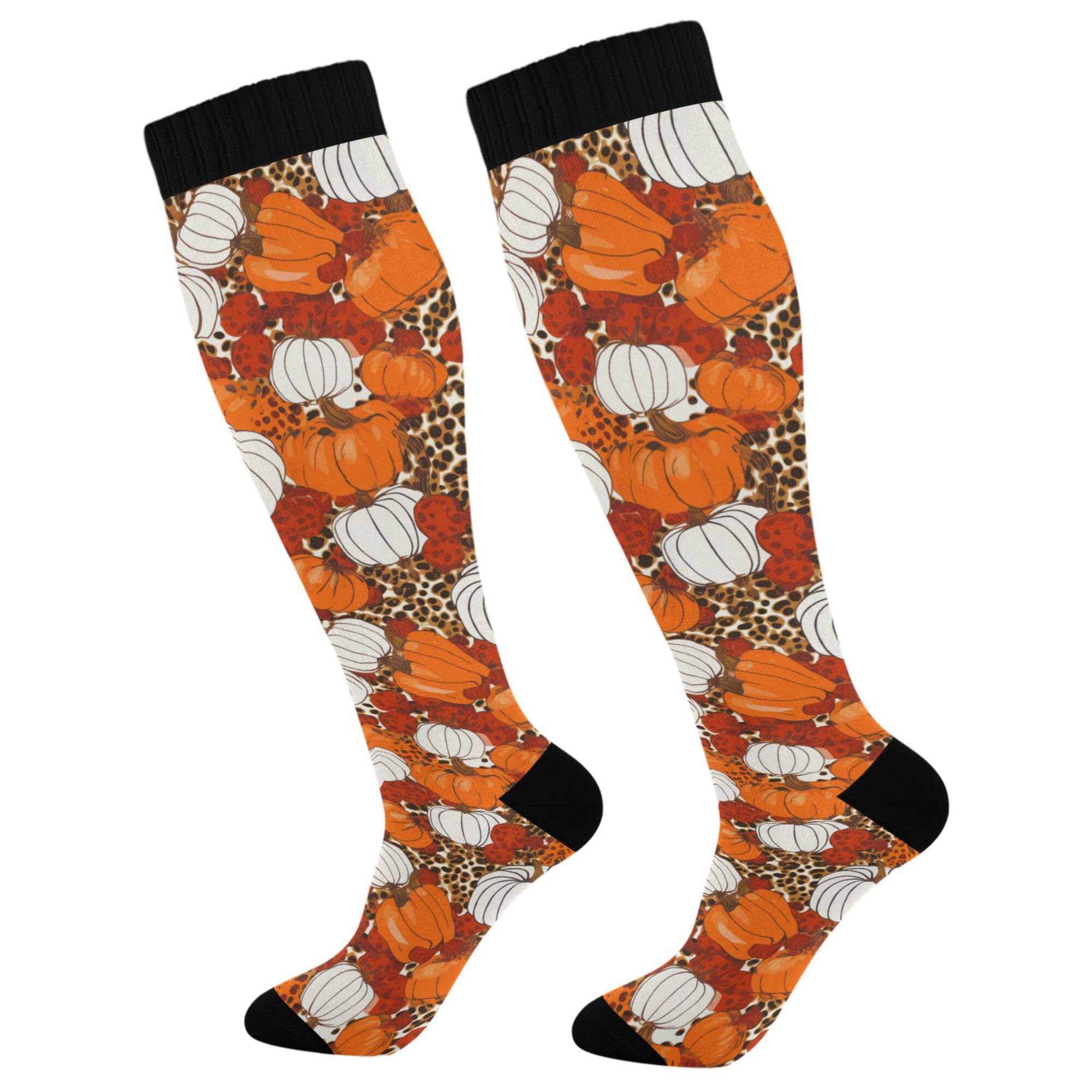 Compression Socks for Men and Women Knee High Socks Support for Athletic Sport Running Hiking Cycling Fitnes