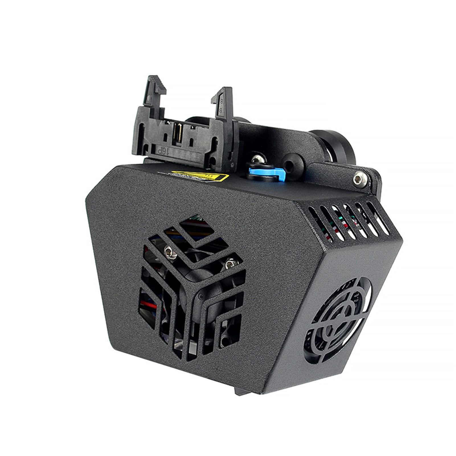 Druckerteile Zusammengebautes Full Extruded Hotend Kit für CR-6 SE Drucker Extruder Düsenkit Starre 3D Drucker Düsenzubehör Ersatzteile (Farbe : Schwarz) (Color : Black)