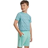 Boys' Active Adventure UPF 50 Short Sleeve T-Shirt & Short Set (S-XL)