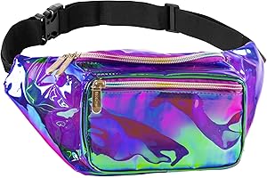 Holographic Fanny Pack - Be the Star of Your Next Festival!