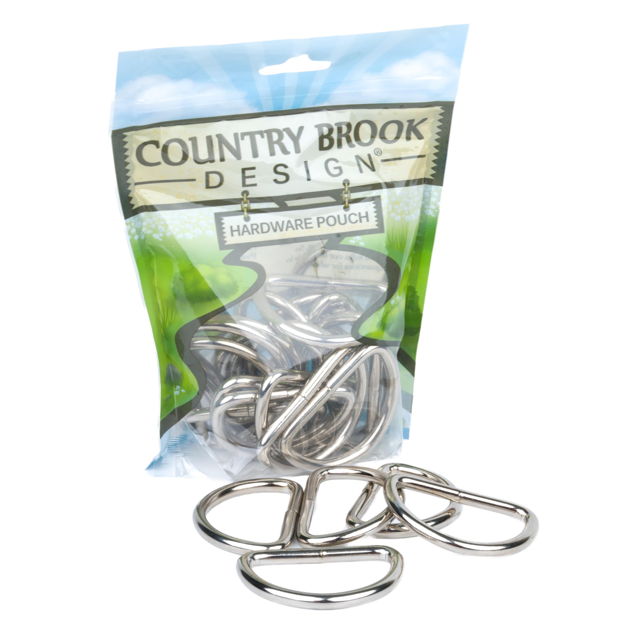 Country Brook Design - 2 Inch Welded D-Rings