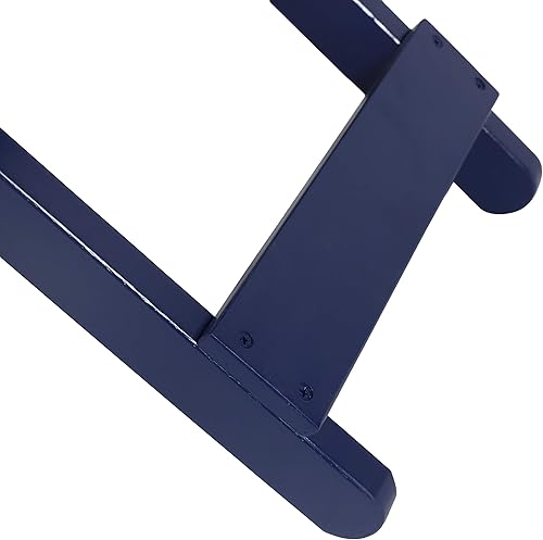 Miniatura 4 de Christopher Knight Home Daphne - Mesa auxiliar plegable para exteriores, color azul marino