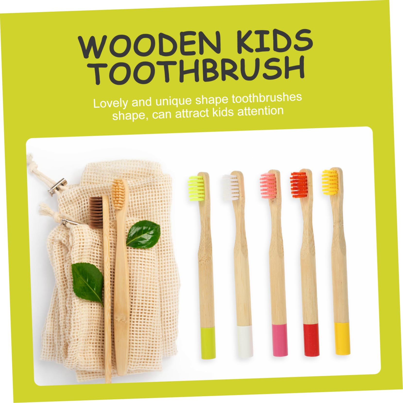 HOODANCOS 5Pcs Soft Bristle Toothbrush Durable Convenient Oral Care Accessories for Random Colors Random Color
