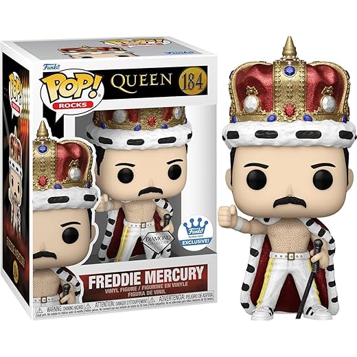 Funko Pop! Rocks 184 Queen Freddie Mercury Diamond