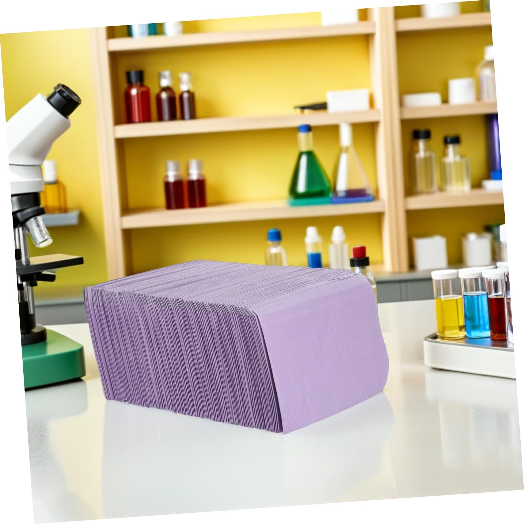 Holibanna 125 Pezzi Di Asciugamano Cuscino Per Unghie Bavaglini Per Pazienti Odontoiatrici Bavaglini Di Carta Per Unghie Tappetino Per Manicure Tappetino Per Nail Art