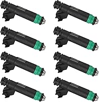 53032145AA OE Fuel Injectors Set of 8 for Jeep 4.7L Grand Cherokee 2001-2007, Dodge Ram 1500 Durango - 4 Holes #FJ475