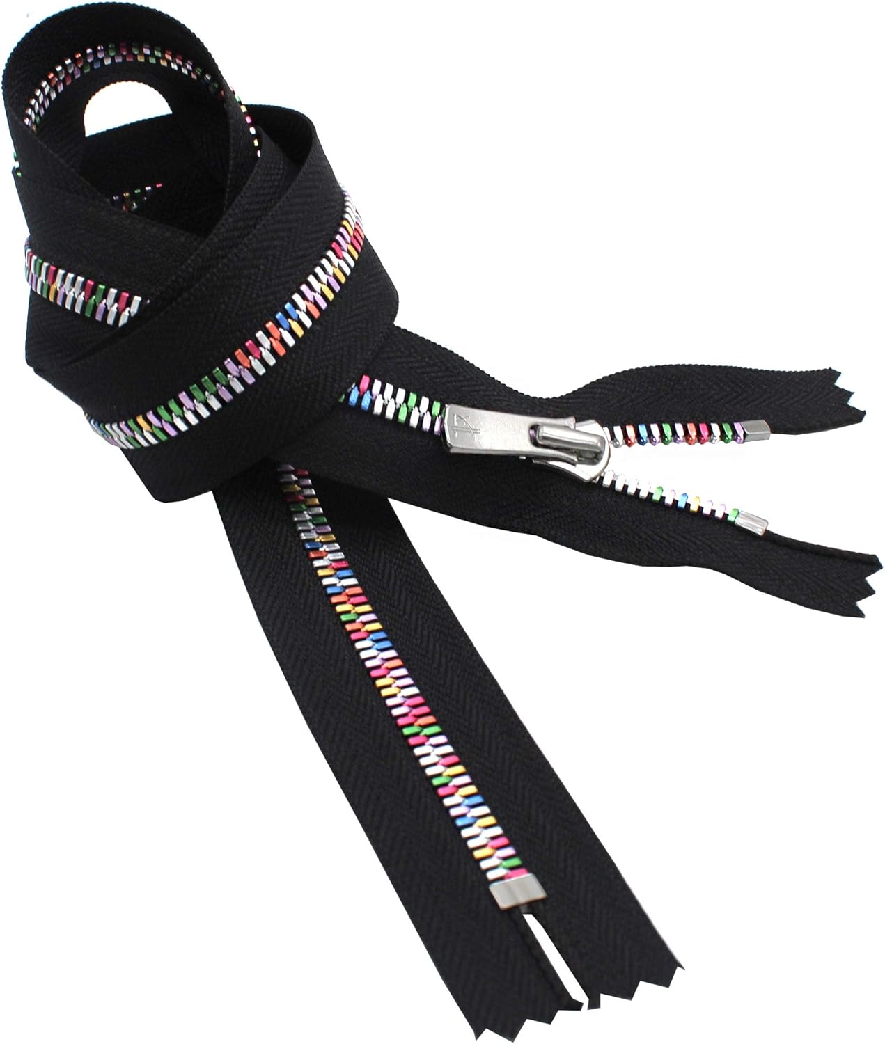 YKK Excella High End Rainbow Zipper 36" ~ Closed Bottom- for Handbags & Craft Projects
