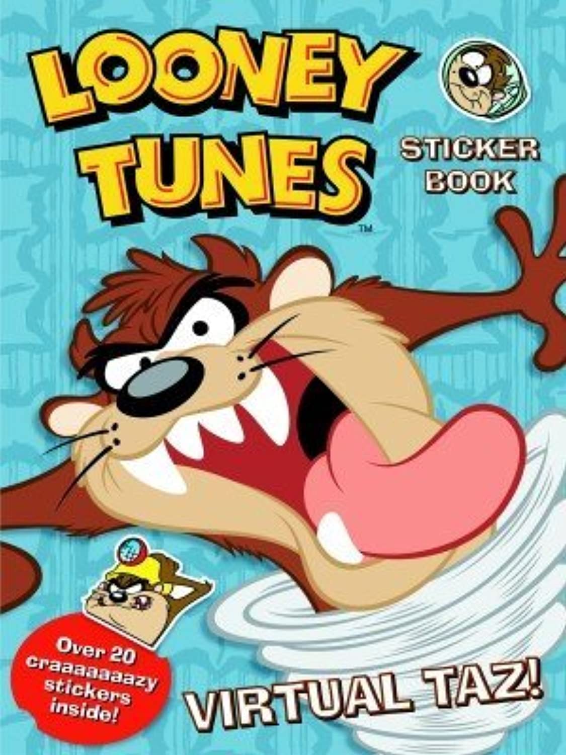 Looney Tunes Virtual Taz Sticker Book