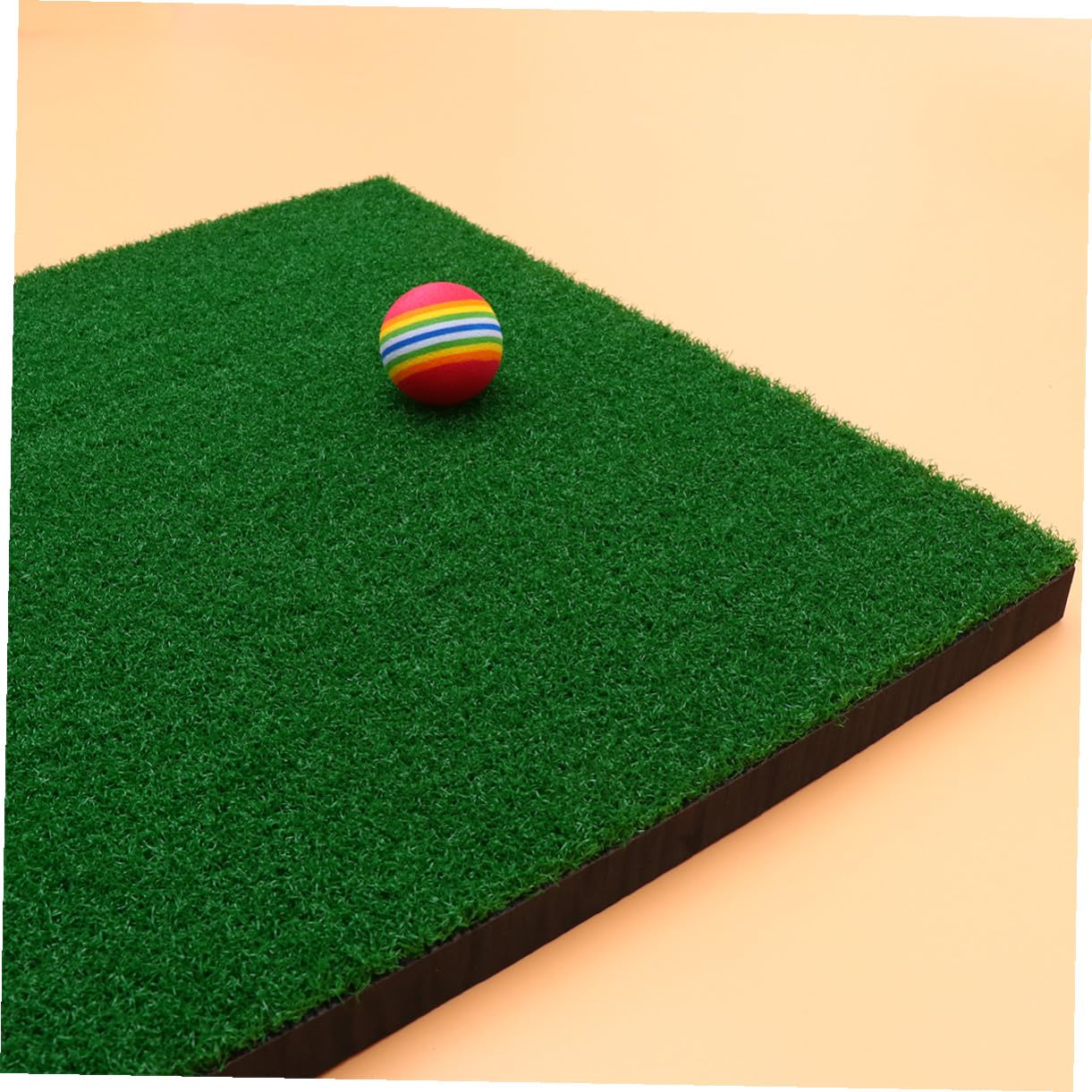 Tapete de Práctica de Golf Verde PP para Putting y Entrenamiento