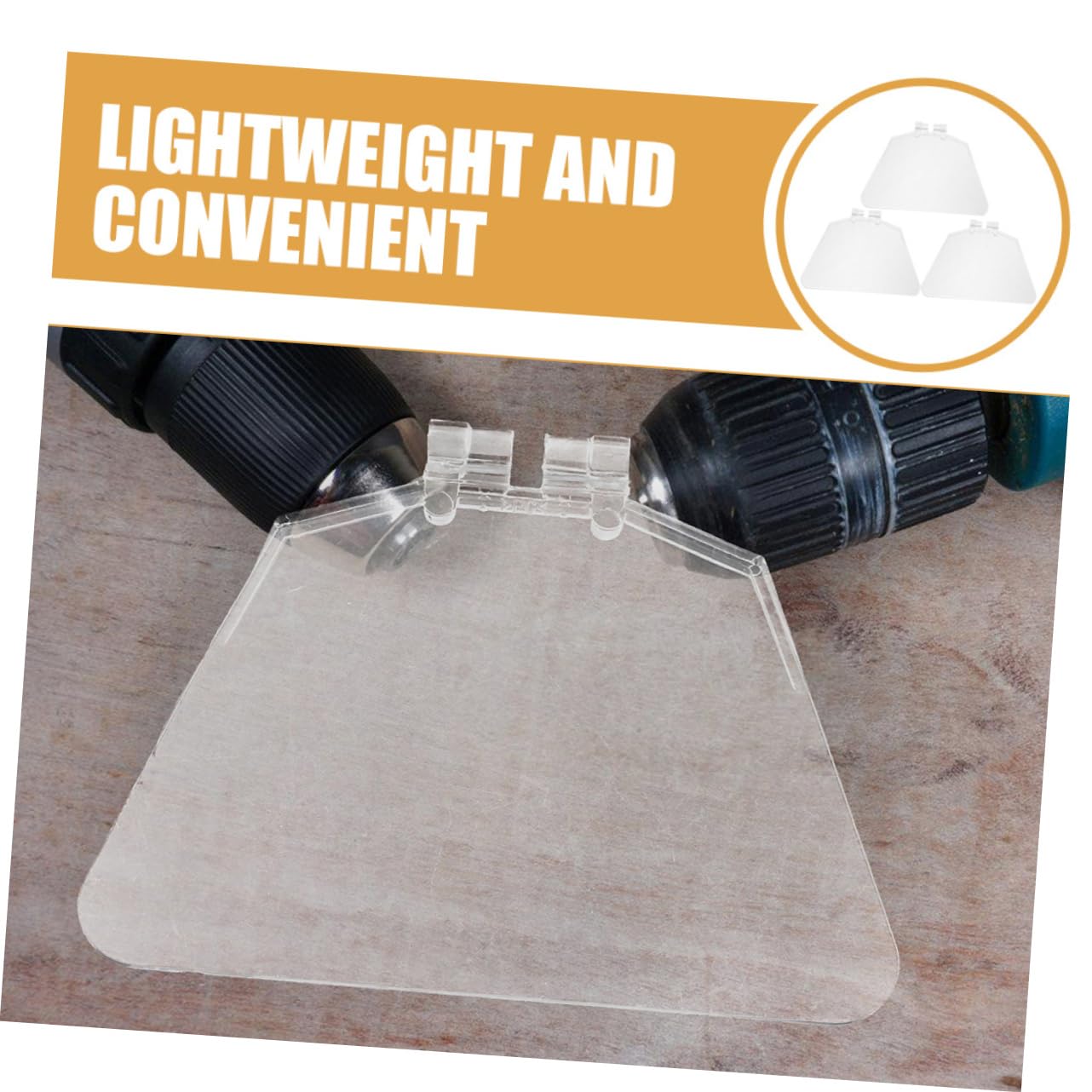Protector Ocular Plástico Para Amoladora Banco, Pantalla Transparente, Accesorio Seguro Para Herramientas Eléctricas