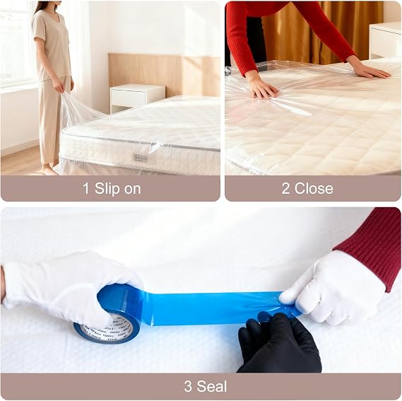 Mattress Bag for Moving & Storage 250x220cm Super King Size Mattress Cover