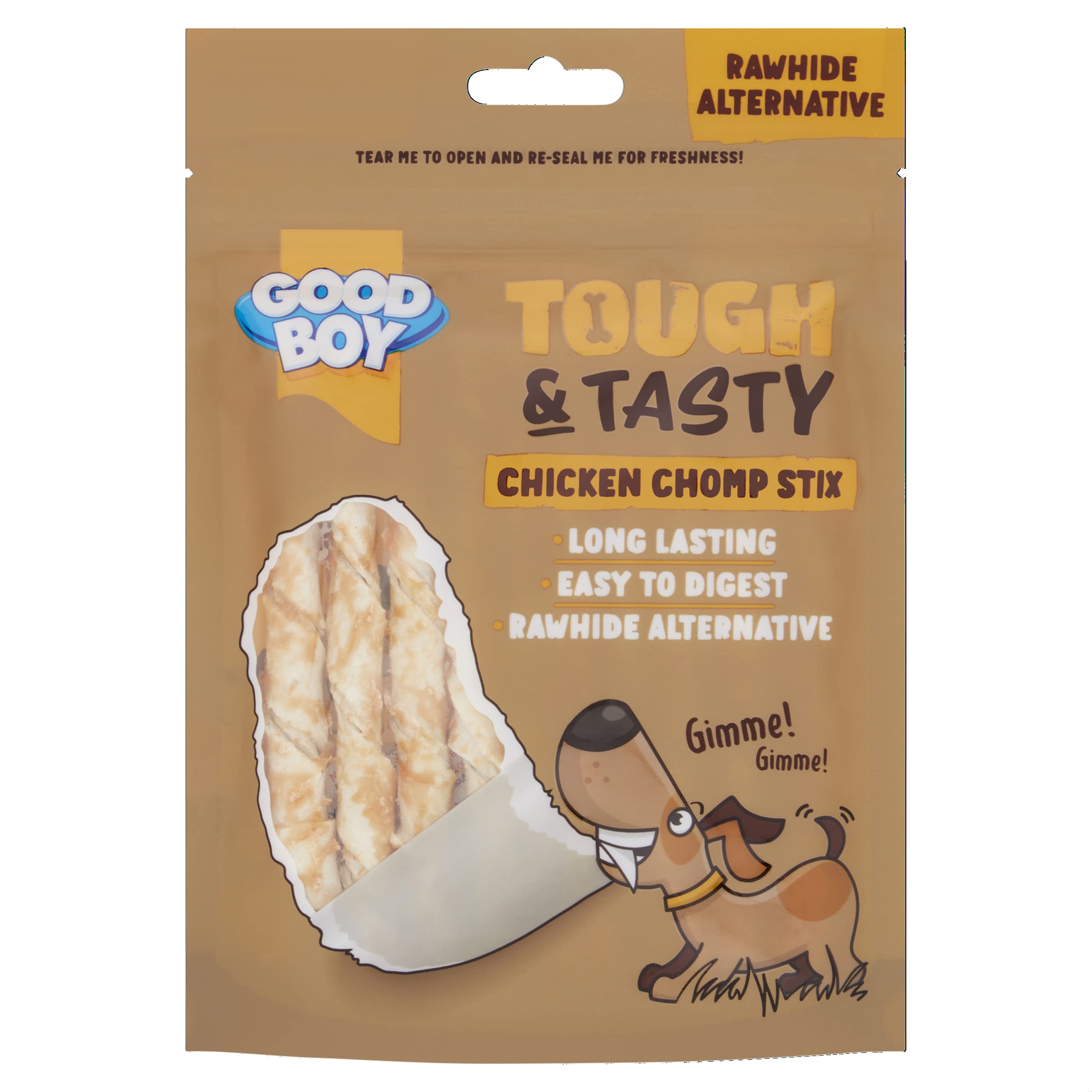 Good Boy Tough & Tasty Chicken Chomp Stix 60g
