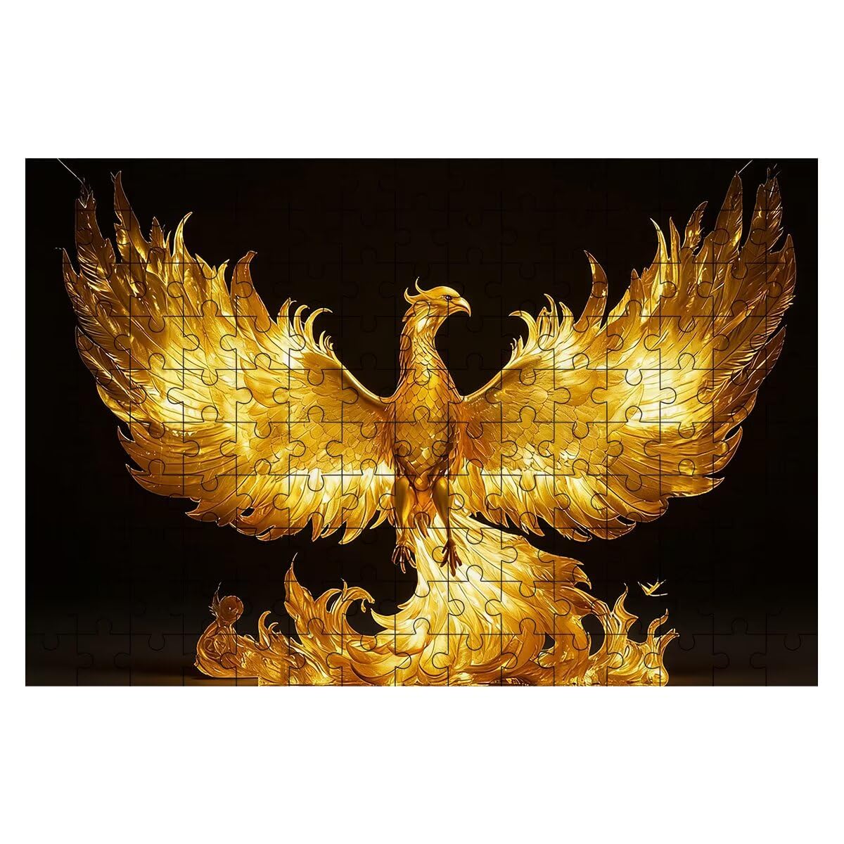 Puzzle dla dorosłych, 1500 elementów, puzzle Phoenix dla dorosłych 1500, puzzle ze zwierzętami, gra edukacyjna, wymagające gry logiczne dla całości, drewniane puzzle do dekoracji, prezenty dla kobiet