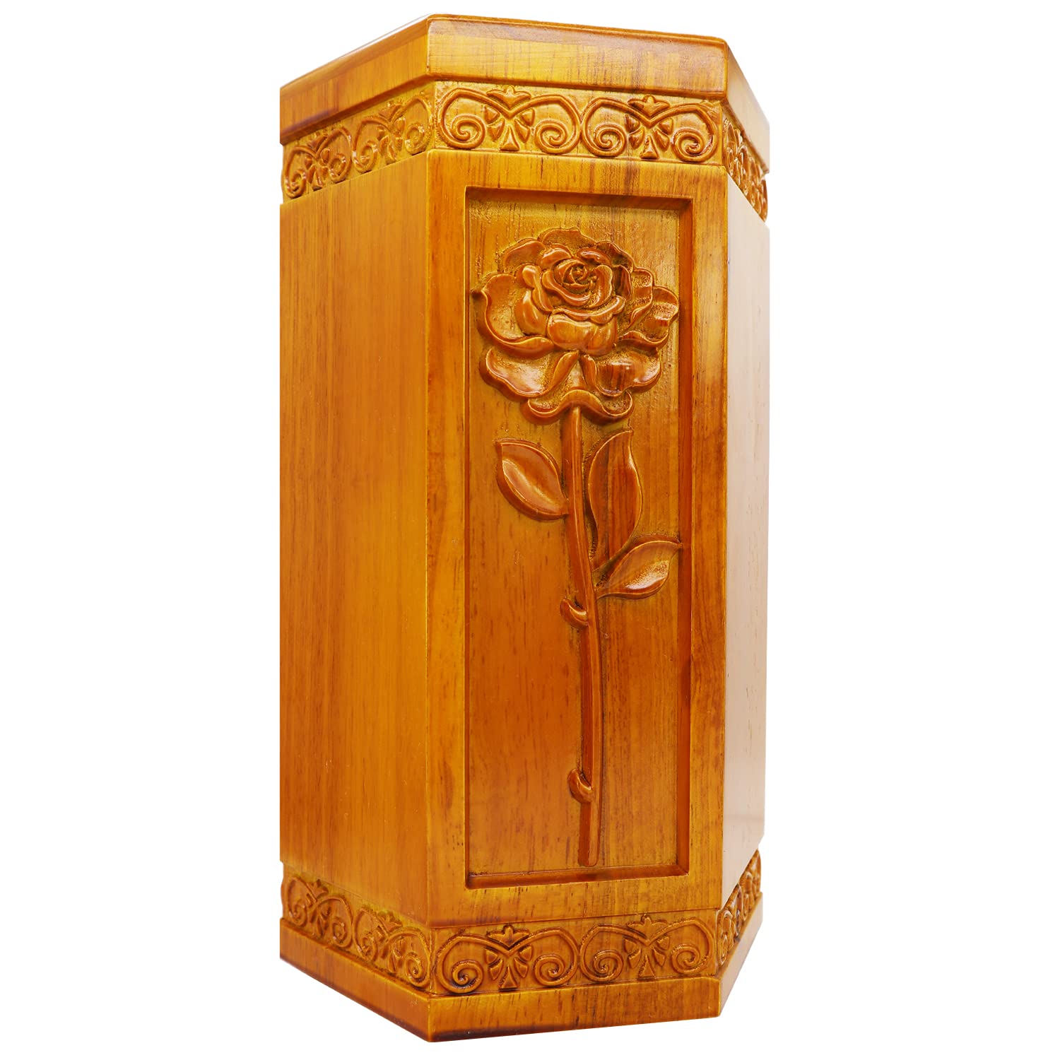 Buy DABEETU Urns for Wooden, Cremation Urn for Human Ashes Adult Hand