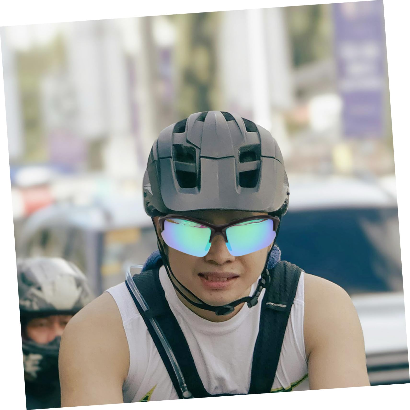 YARNOW 5 Uds Gafas De Ciclismo Gafas De Sol De Ciclismo Gafas De Sol Protectoras Gafas De Sol Elegantes Gafas De Sol De Béisbol Para Hombres Gafas De Sol Deportivas Gafas De Sol De
