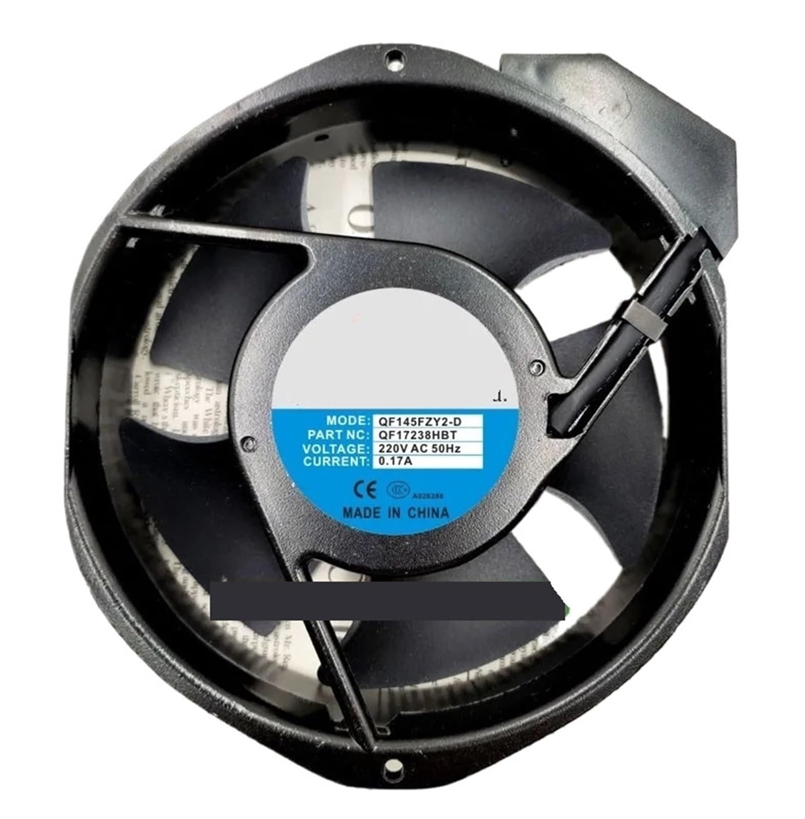 TSCFHGQI QF145FZY2-D QF17238HBT 220V 0.17A 17238 172 * 38 mm cooling fan